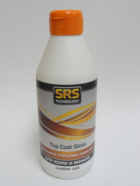 Финишное глянцевое покрытие для кожи SRS Top Coat Gloss 500 ml